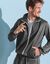 Veste sport microfibre zippée (gris)