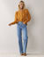 Cardigan in fantasietricot, met knoopsluiting (kerrie)