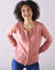 Cardigan met knoopsluiting, lamswol (chiné roze)