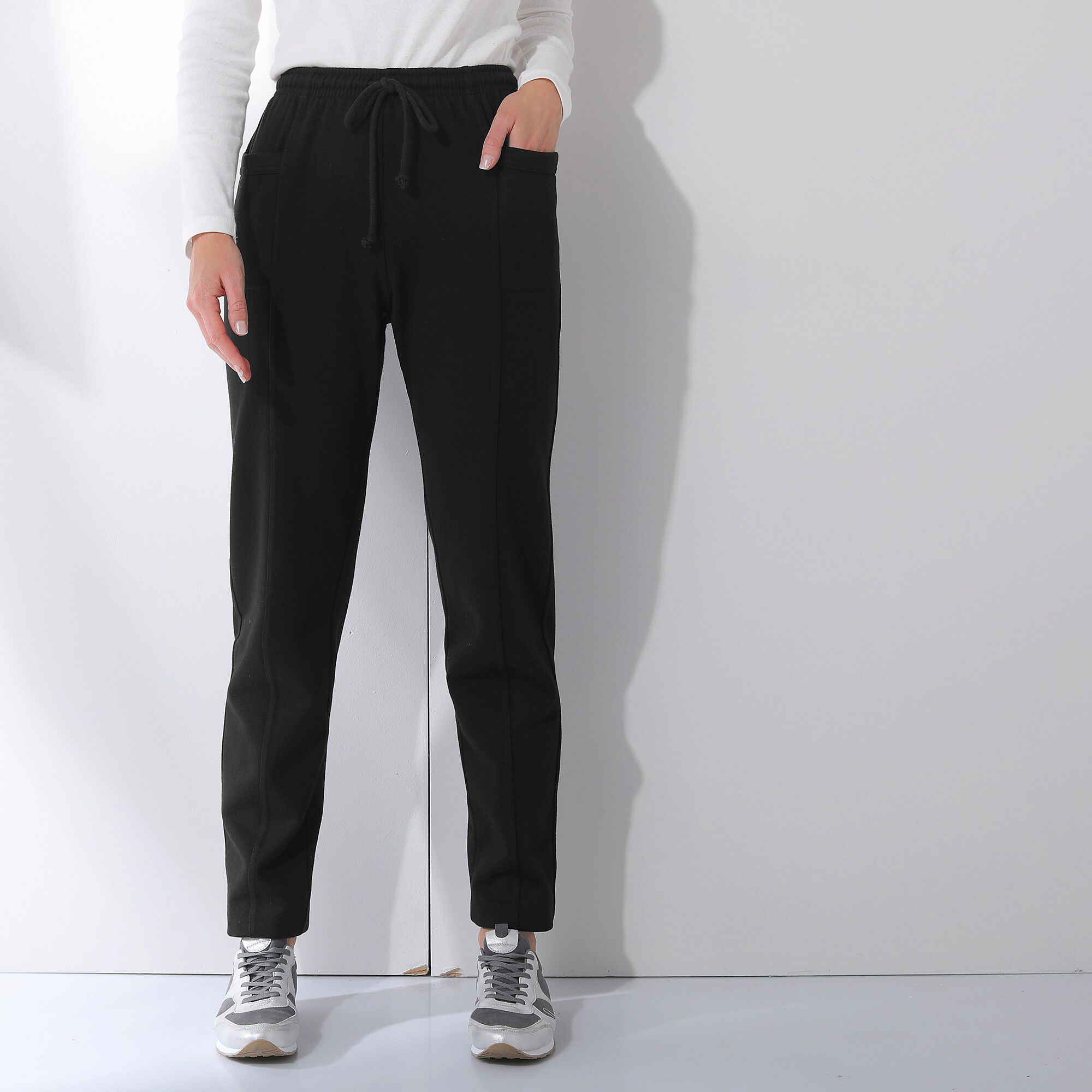 Blanche porte jogging femme clearance