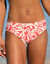 Bedrukte bikinislip in midimodel Linao (grenadine / ecru) Bedrukte bikinislip in midimodel Linao (grenadine / ecru)