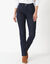 Stretchjeans met recht model (raw)