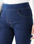 Ultrarekbare rechte jegging, tricot met jeanseffect (dark blue)