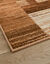 Tapis d&eacute;coratif motif patchwork (taupe)
