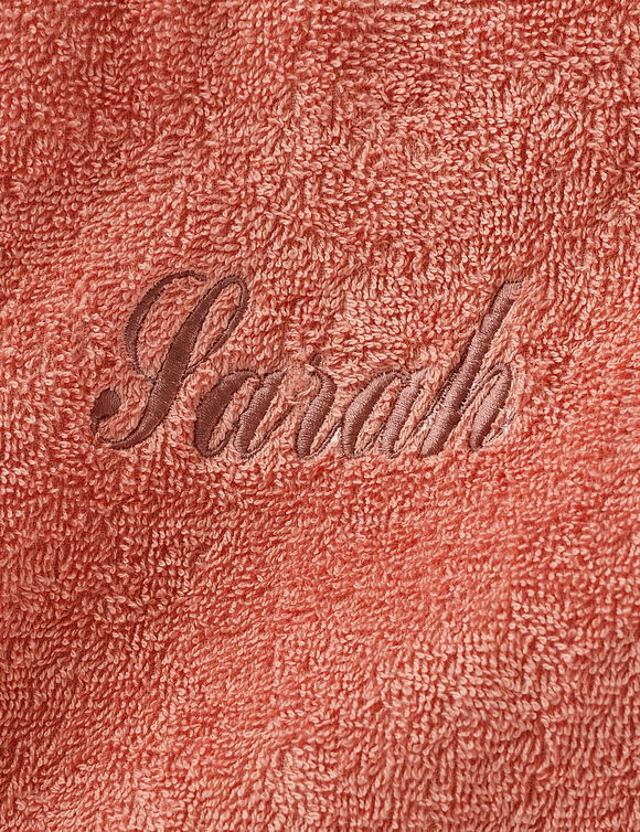 Collection serviettes de bain personnalisables confort moelleux (tomette)