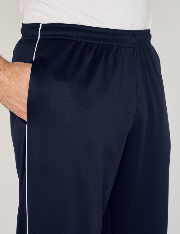Pantalon de sport microfibre int&eacute;rieur gratt&eacute; (marine)