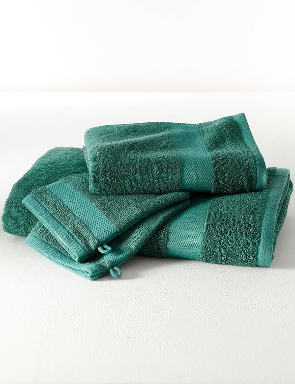 Collectie effen badhanddoeken - modal katoen 500 g/m&sup2; (groen)