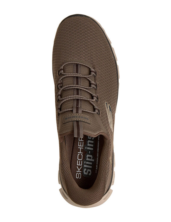 Baskets enfilage facile GLIDE STEP NOXUS (taupe fonc&eacute;)