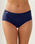 Culotte midi Basic - lot de 3 (bleu + marine + blanc)