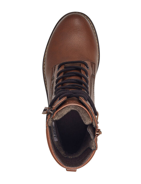 Boots in bikerstijl (bruin)