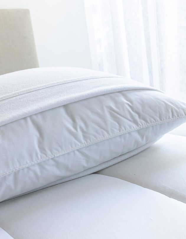 Ondersloop in absorberend molton - set van 2 (wit)