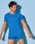 T-shirt met ronde hals - herenondergoed, set van 3 (blauw)