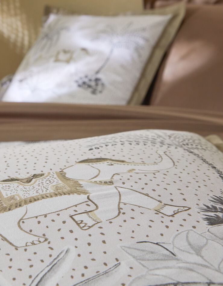 Linge de lit Bangalore - coton imprimé, beige Linge de lit Bangalore - coton imprimé, beige, hi-res image number 4