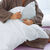 Sous-taie molleton absorbant - lot de 2 (blanc)