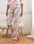 Broek met "Nature Sauvage" print (ecru / parma)