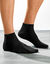 Quarter sportsokken - set van 5 paar (zwart)
