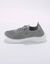 Lichte sneakers in meshtextiel, met veters (grijs)