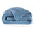 Couverture climatisante nid d'abeille 350 g/m² (bleu jean)