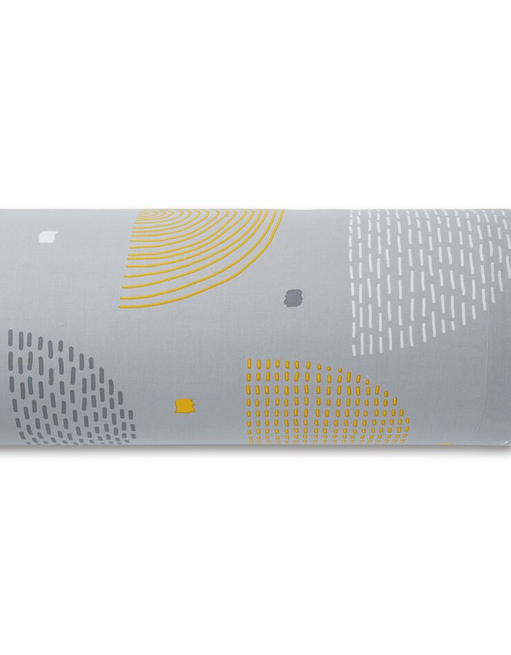 Parure de lit Emilie - coton, gris / jaune Parure de lit Emilie - coton, gris / jaune, hi-res image number 4