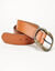 Riem met goudkleurige gesp (karamel)