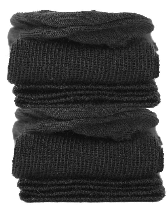 Mi-bas jambes sensibles - lot de 2 paires (noir)