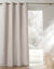 Rideau isolant uni envers polaire finition oeillets (beige)