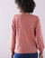 Cardigan met knoopsluiting, lamswol (chiné roze)