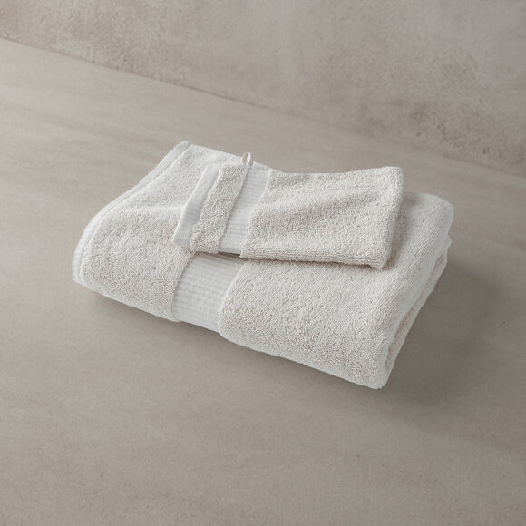 Collectie effen badhanddoeken - premium-gamma 640 g/m&sup2; (ivoorkleur)