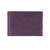 Badmatje van badstof met chevron-patroon met sierrand (aubergine)