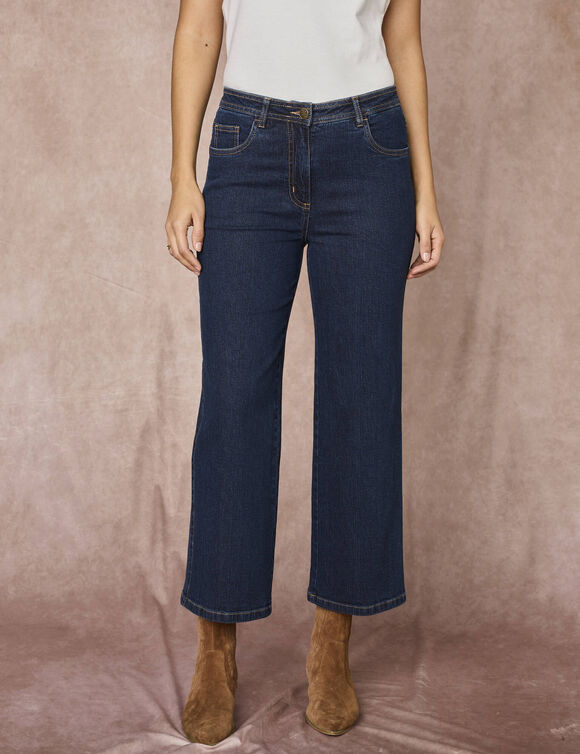 Jean large, 5 poches (brut)