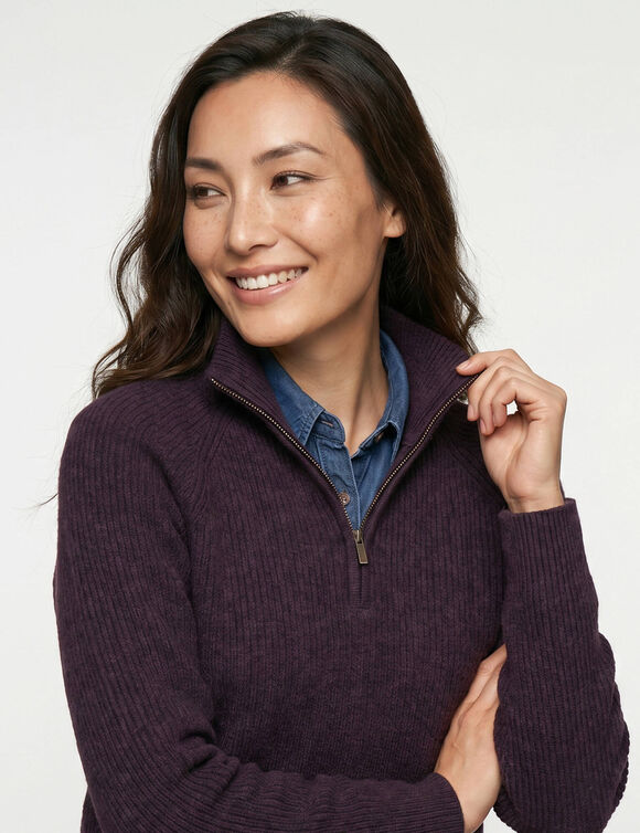 Pull col camionneur. (prune)