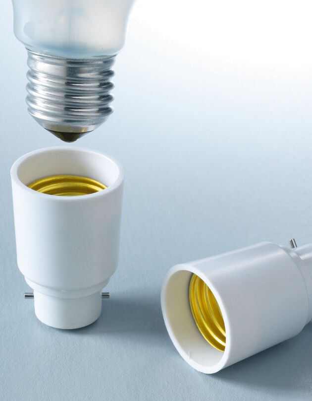 Adaptateur ampoule - lot de 4 (blanc)