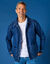 Worker jasje met knoopsluiting en 3 zakken, jeans (stone)