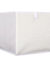 Cube de rangement pliable, tissu bouclette (blanc)