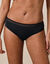 Paia microvezel en tule plumetis effect midi slip - set van 2 (zwart)