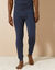Lange legging in molton - set van 2 (marine)