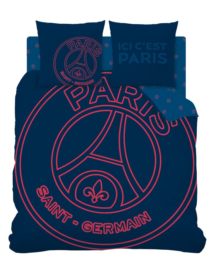 Lakenset Paris Saint Germain® - katoen (marineblauw)