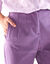 Steungevende 7/8-broek, hoge taille (parma)