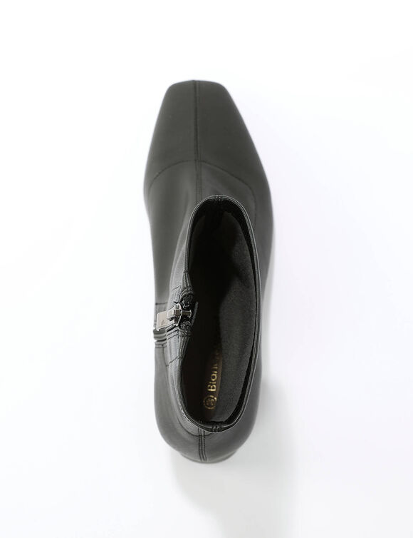 Boots chaussette stretch (noir)