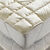 Topdekmatras in wol met Proneem® antihuisstofmijtbehandeling (gebroken wit)