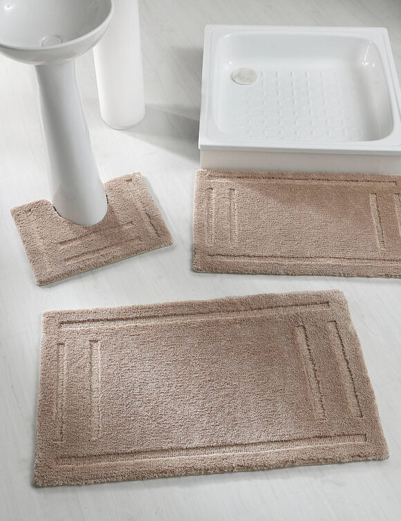 Tapis de bain qualit&eacute; h&ocirc;teli&egrave;re 2100 g/m&sup2; (beige)