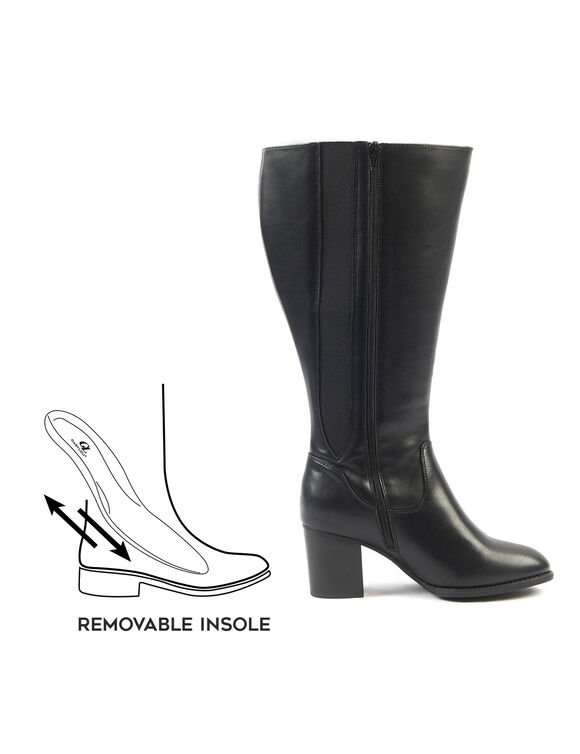 Bottes à talon ROMY VARIO 3XL (noir)