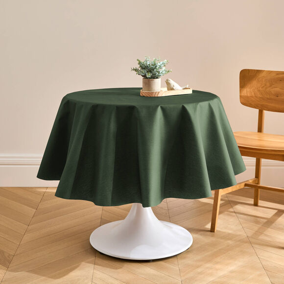 Nappe unie enduite (vert)