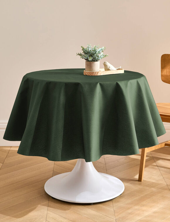 Nappe unie enduite (vert)