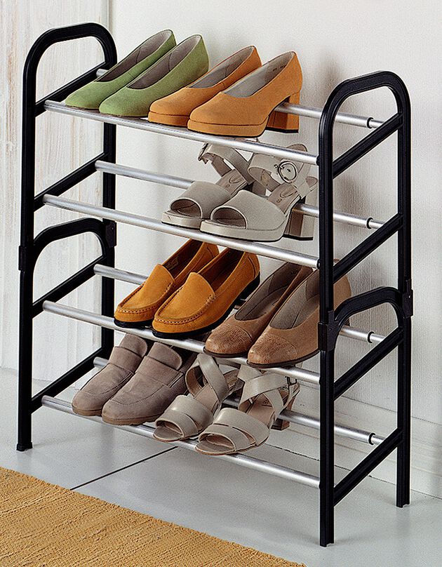 Range-chaussures extensible (gris)