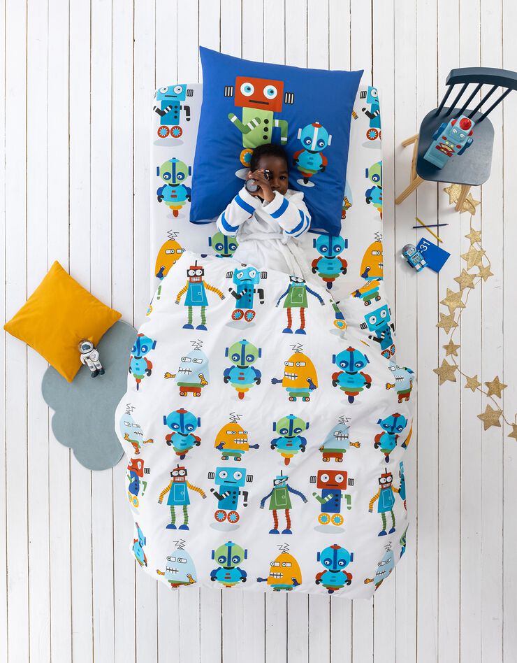 Linge de lit enfant Nono (blanc)