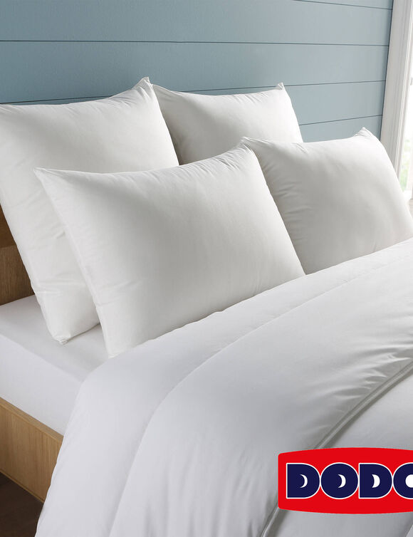 Dodo&reg; Eco Budget-hoofdkussen - set van 2 (wit)