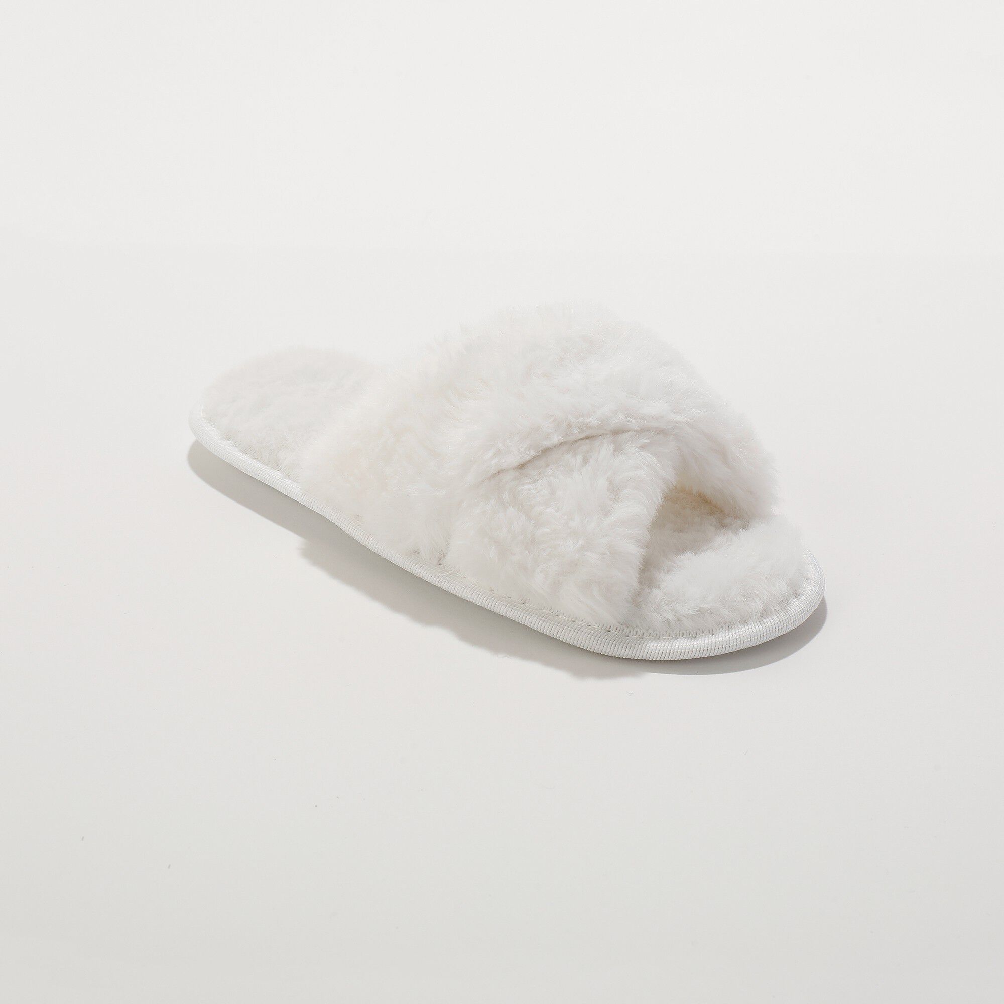 Pantoufle blanche on sale