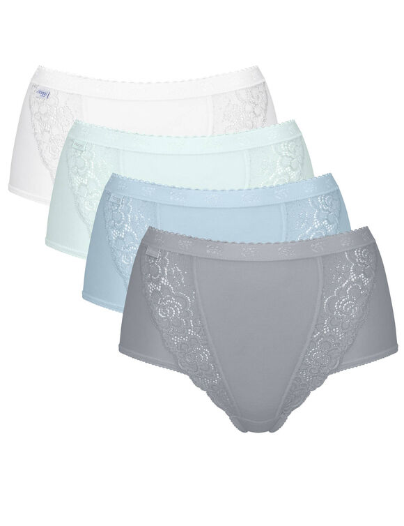 Maxi Chic-slipjes, set van 3 gekocht + 1 GRATIS (1) (blauw)