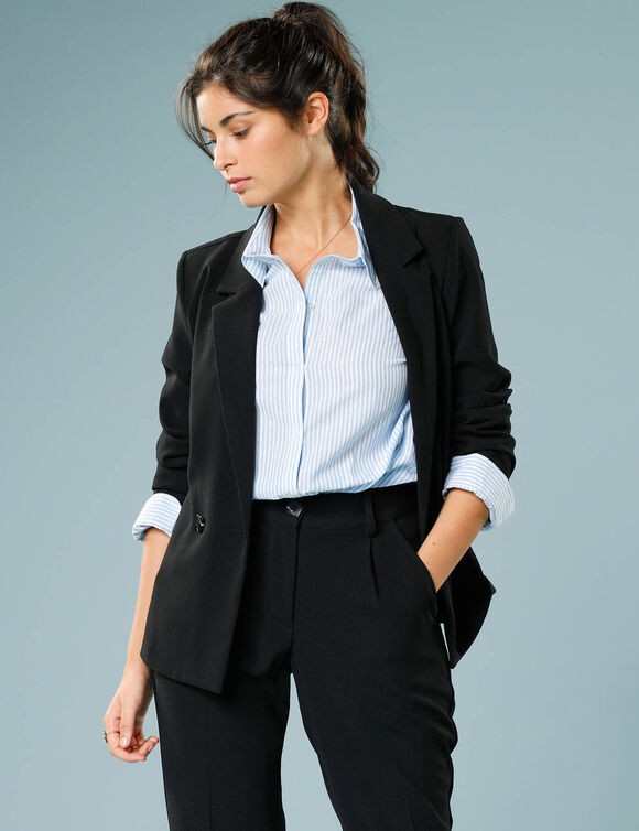 Veste blazer, Spécial Petites (noir)